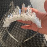 Aura Coated Quartz Mermaid Crown