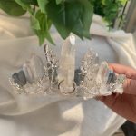 Aura Coated Quartz Mermaid Crown