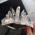 Aura Coated Quartz Mermaid Crown