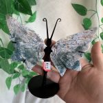 Small Crystal Butterfly Wing With Stand