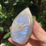 Flashy Moonstone Sunstone Point Freeform