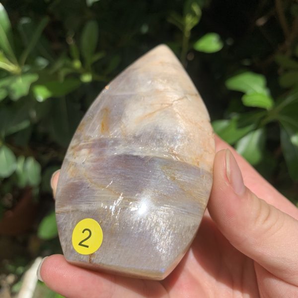 Flashy Moonstone Sunstone Point Freeform