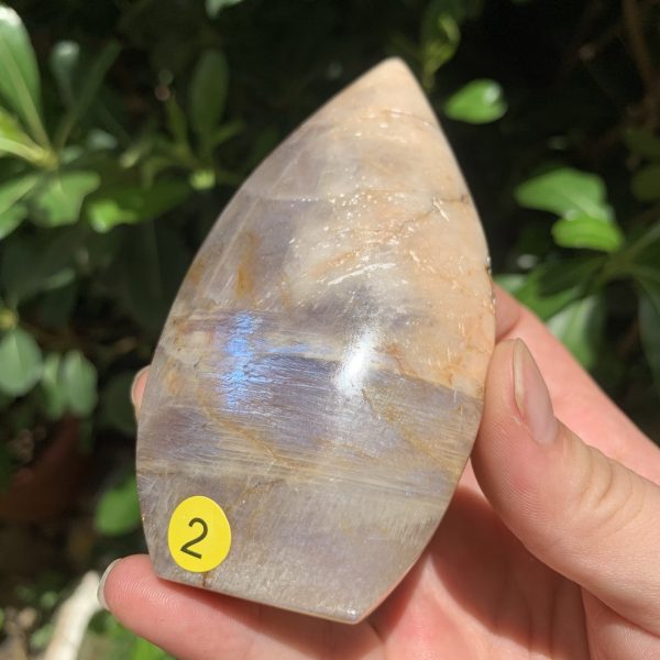 Flashy Moonstone Sunstone Point Freeform