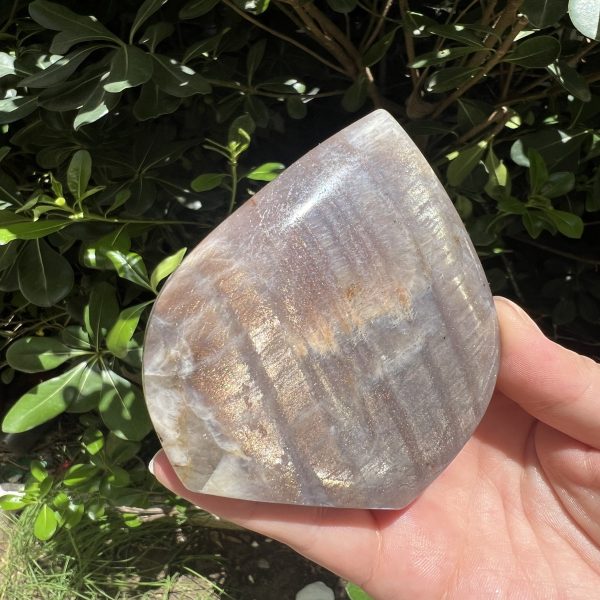 Flashy Moonstone Sunstone Point Freeform