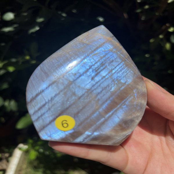 Flashy Moonstone Sunstone Point Freeform