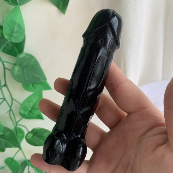 12cm Crystal Penis Dildo Carving