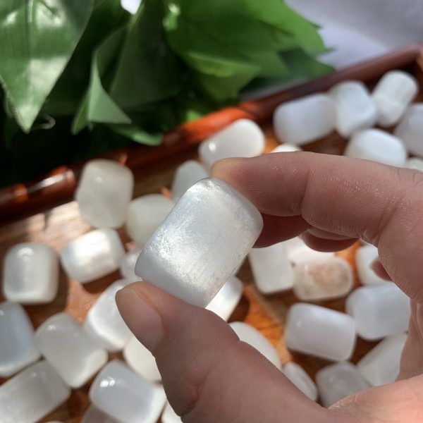 Selenite Polished Stone Tumbled Stone