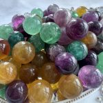 Mini Colorful Fluorite Sphere Ball