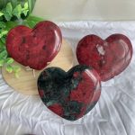 Big Peach Blossom Jade Heart Carving