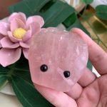 Cute Crystal Hedgehog Carving