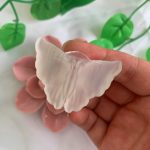 Mini Selenite Butterfly Animal Carving