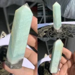 Sky Blue Amazonite Point Tower