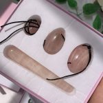 Crystal Yoni Eggs Massage Wand Set Box Gift