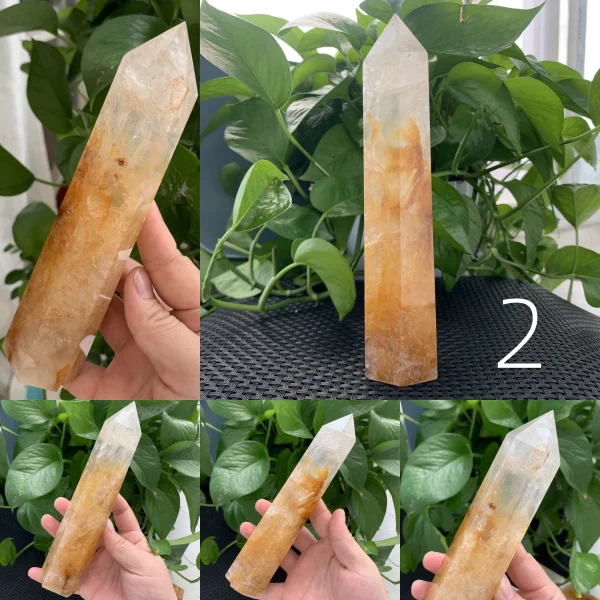 Big Golden Healer Quartz Point Tower