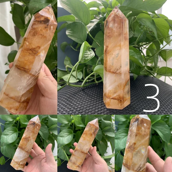 Big Golden Healer Quartz Point Tower