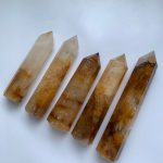 Big Golden Healer Quartz Point Tower