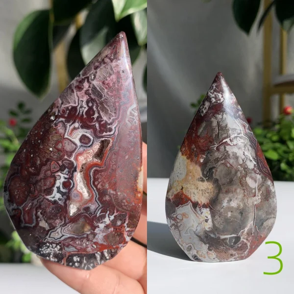 Mexico Crazy Agate Freeform Self-Standing