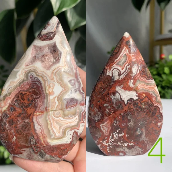 Mexico Crazy Agate Freeform Self-Standing