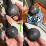 Silver Sheen Obsidian Sphere Ball