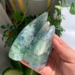 Feather Fluorite Freeform Self-Standing Crystal Wholesale China