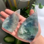 Feather Fluorite Freeform Self-Standing Crystal Wholesale China