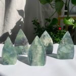 Feather Fluorite Freeform Self-Standing Crystal Wholesale China