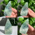 Feather Fluorite Freeform Self-Standing Crystal Wholesale China