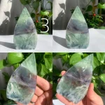 Feather Fluorite Freeform Self-Standing Crystal Wholesale China