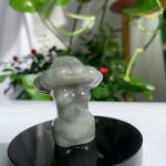 Crystal Mushroom Goddess Carving 2.2inch Crystal Mushroom Lady