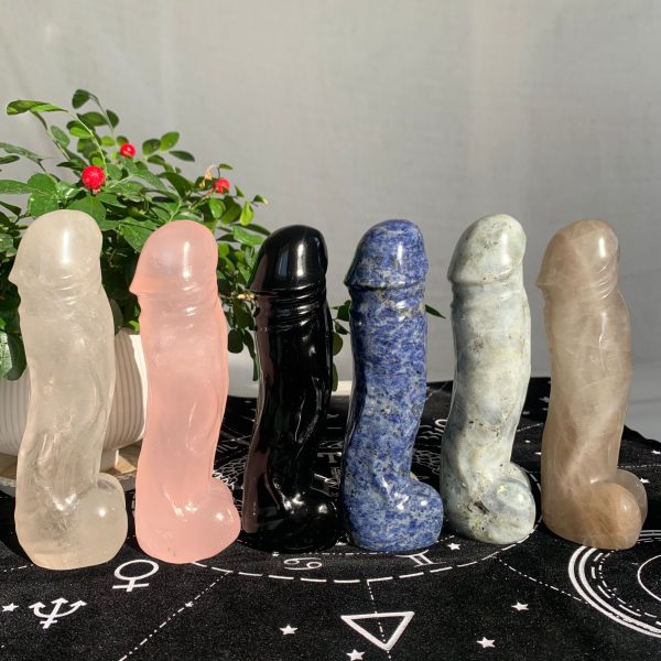 Crystal Dildo Penis Carving Self-Standing Crystal Wholesale