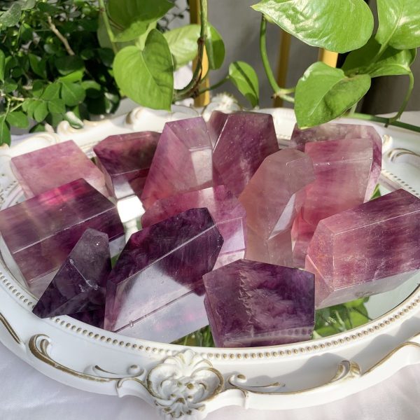 Purple Fluorite Freeform Crystal Freeform