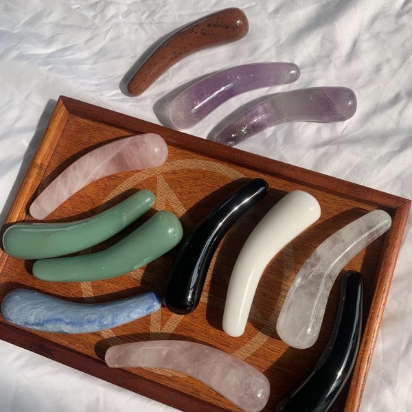 Small Crystal Massage Wand Best Gift for Her