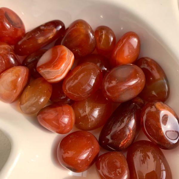 Carnelian Gravel 15-20mm Crystal Tumbled Stone Wholesale Free Shipping