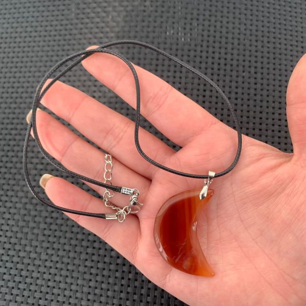 carnelian moon pendant (1)