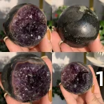 Druzy Amethyst Cluster Geode Sphere Ball Free Shipping