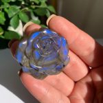 Flashy Labradorite Carvings Sun Moon Flower Coffin Ganesha Grime Free Shipping