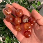 Mini Carnelian Sphere Ball Red Agate Crystal Sphere Free Shipping