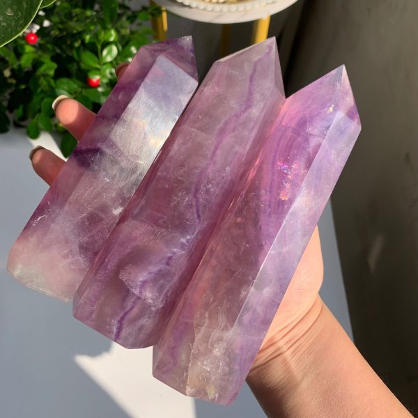 purple fluorite point tower (5)