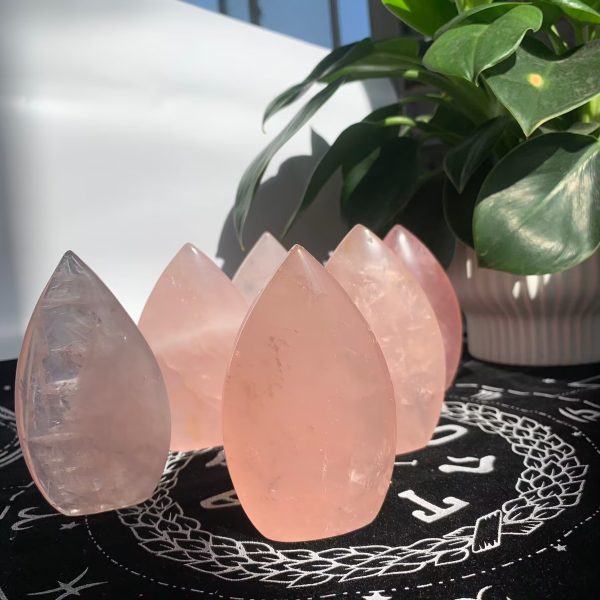 Rose Quartz Freeform Self-Standing