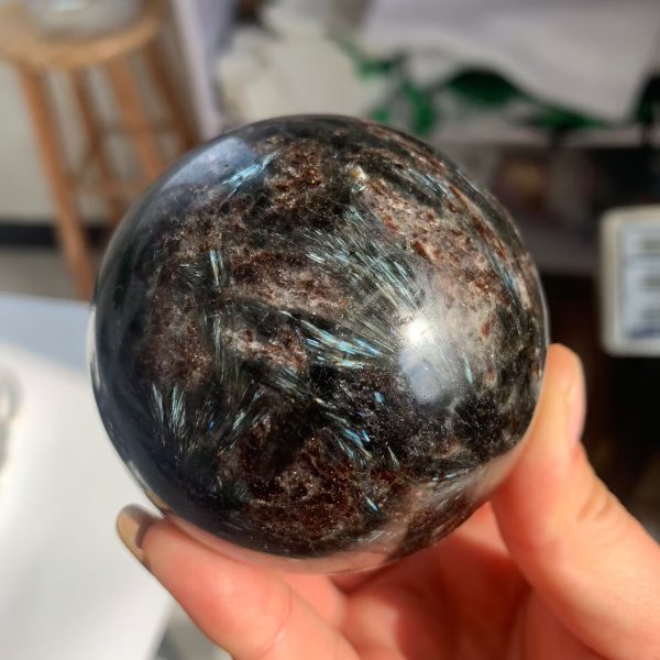 Arfvedsonite Sphere Ball Crystal Sphere Wholesale Free Shipping