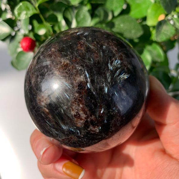 Arfvedsonite Sphere Ball Crystal Sphere Wholesale Free Shipping