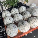 Kiwi Jasper Sphere Sesame Jasper Crystal Sphere Wholesale Free Shipping