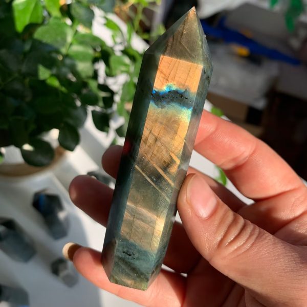 Labradorite Point Tower Crystal Tower Wholesale Free Shipping