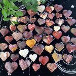 Mookaite Jasper Heart Crystal Heart Free Shipping