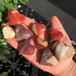 Mookaite Jasper Heart Crystal Heart Free Shipping