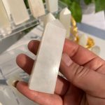 Moonstone Tower White / Green Moonstone Point Tower Wholesale Free Shipping