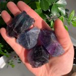 Raw Fluorite Rough Stone Free Shipping