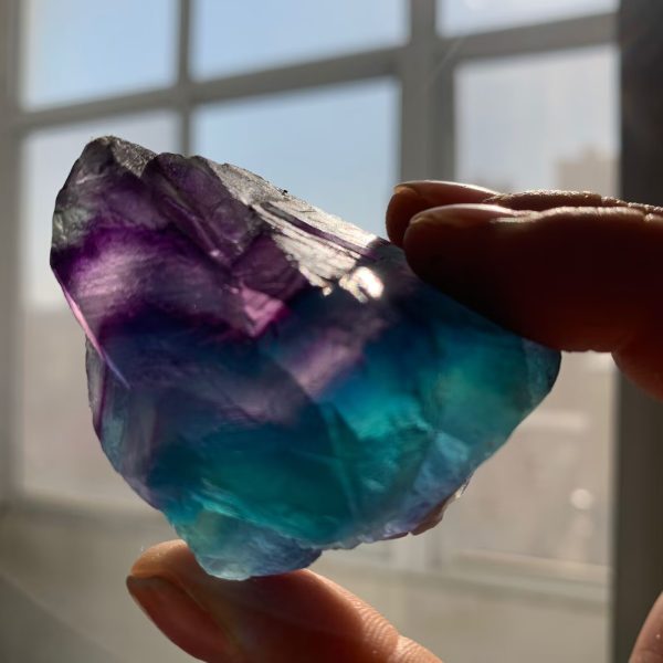 Raw Fluorite Rough Stone Free Shipping