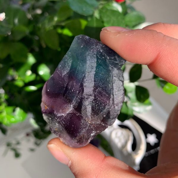 Raw Fluorite Rough Stone Free Shipping