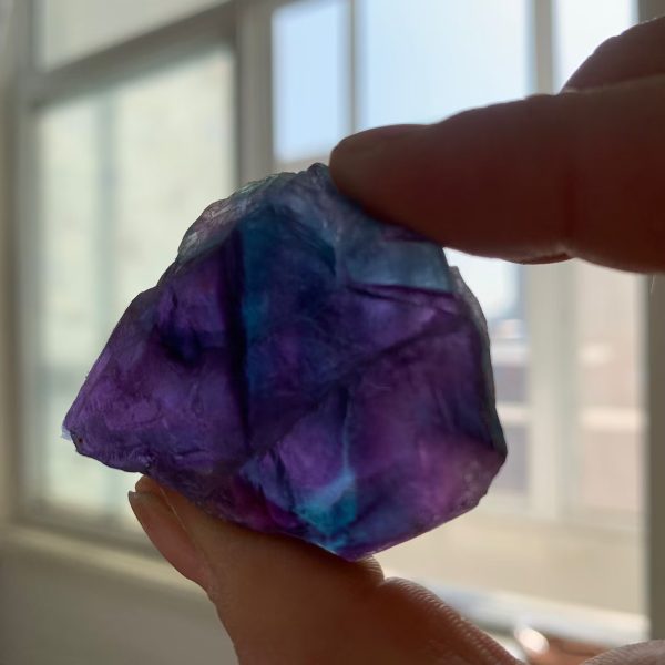 Raw Fluorite Rough Stone Free Shipping